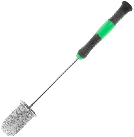 IWOWHERO Cupping Igniter Set Replaceable Cotton Balls Heat-Resistant Fire Rod Tool for Cupping Therapy Ergonomic Green Handle for Safe Ignition and Massage