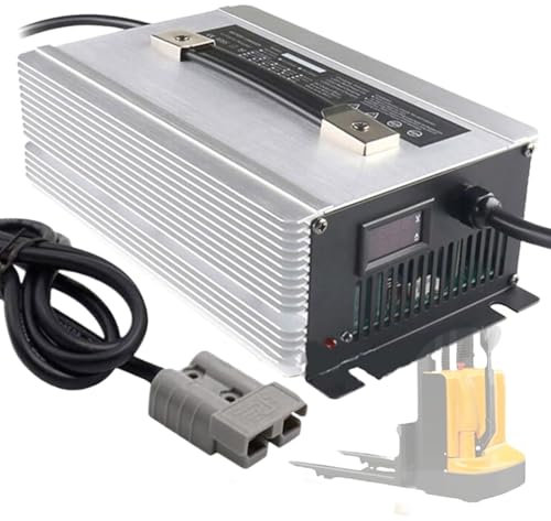 WLEJSL Chargeur Batterie pour Chariot Élévateur Électrique 48 V 30 A Haute Puissance 2000 W avec Prise Anderson 50 A/120 A/175 A/350 A pour Batterie Plomb Acide 48 V,175a
