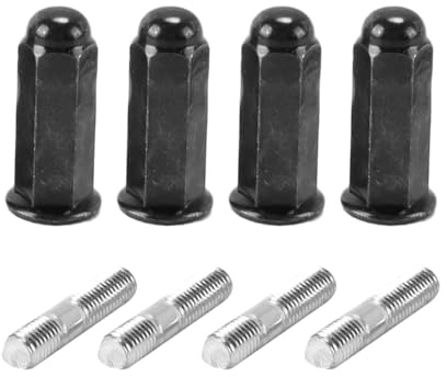 Hoite 2 Set M6 Auspuffrohr Stehbolzen Mutter Bolzen Set GY6 50cc 110cc 125cc 140cc 160cc 200cc Für Pit Dirt Bike Quad ATV 4 Wheeler Dune Buggy Motoren
