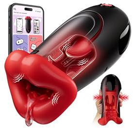 Sextoyse Homme Sexmasturbâteur, Contrôle de APP Masturbateur Vaginette ultra Réaliste pour Homme, Masturbateurs Masculins Sextoy avec 10 Vibrations Sex Toys