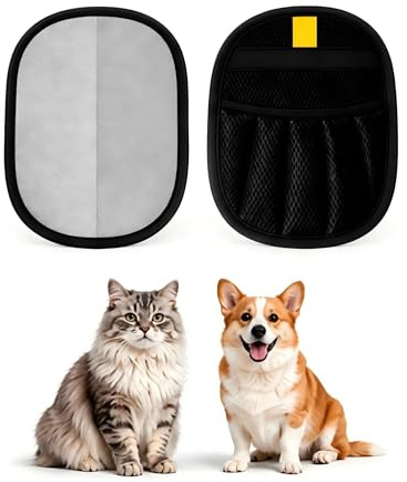 Searley Gant Anti Poils Animaux, Gant Antistatique pour Chats & Chiens, Brosse Anti Poils Animaux Réutilisable pour Lavage, Démêlage Et Toilettage, Canapé, Tapis, Vêtements & Meubles.