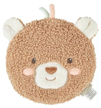 Sterntaler Wärmekissen Bär BO aus weichem Polyester, spendet Trost bei kleineren Wehwehchen, mit herausnehmbarem „Made in Germany“ Hafersäckchen, 18 × 15 × 3 cm – Hellbraun