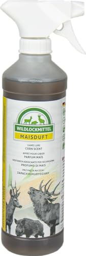 EUROHUNT Duftlockmittel Mais 500 ml, für Rot-, Reh- und Schwarzwild, für die Jagd oder Tierbeobachtung geeignet
