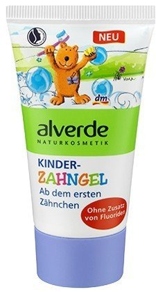 Alverde NATURKOSMETIK Zahngel Kinder, Fruchtig, 1 x 50 ml