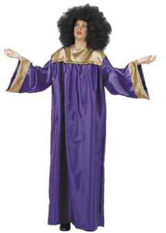 DISBACANAL Disfraces de gospel adulto - Morado, XL