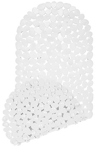Circul Badewanneneinlage 99 x 39 cm weiß Kieselsteinoptik, Neue Saugnoppen bessere Antirutschfunktion