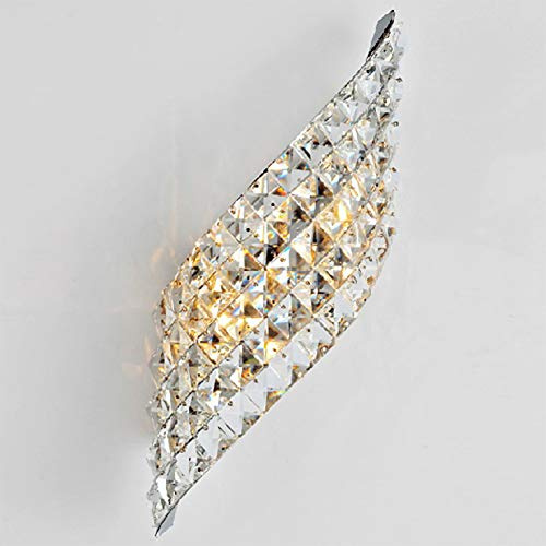 AIRUI Kristall Wandleuchte Modern Luxus G4 LED Wandlampe Zeitgenössisch Innen Wandbeleuchtung Für Wohnzimmer Schlafzimmer Flur,Right-5W