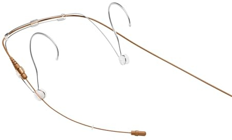 Shure DuraPlex Omnidirectional Headset Microphone, LEMO Connector, Cocoa (DH5C/O-LM3)