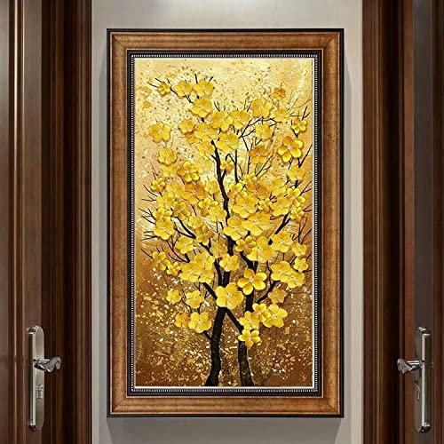 Diamant Painting Nummer Kit große Größe Geldbaum DIY 5D Diamant Malerei Kit Erwachsene/kinder Vollbohrer Crystal Strass Stickerei Bilder Kreuzstich Handwerk Wall Decor Gemälde 80x200cm