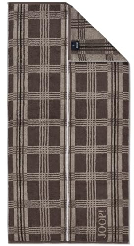 Joop! Handtücher Checks 1685 Graphit - 36 Duschtuch 80x150 cm