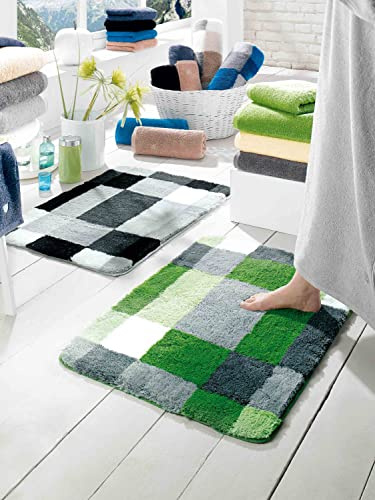 Kleine Wolke Badteppich Edge (LBH 120x70x2 cm) LBH 120x70x2 cm braun