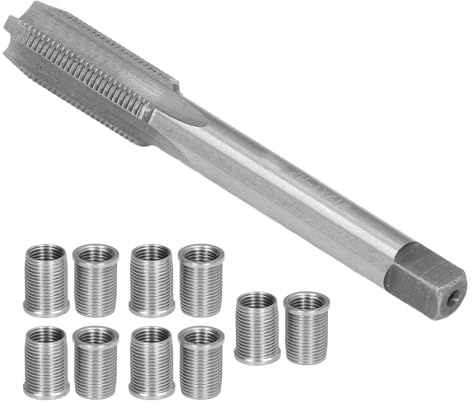 Strumento per la Riparazione della Filettatura della Candela, Strumento per la Riparazione della Filettatura della Candela Vite M10x1.0 + Kit Hardware per Accessori per Auto con