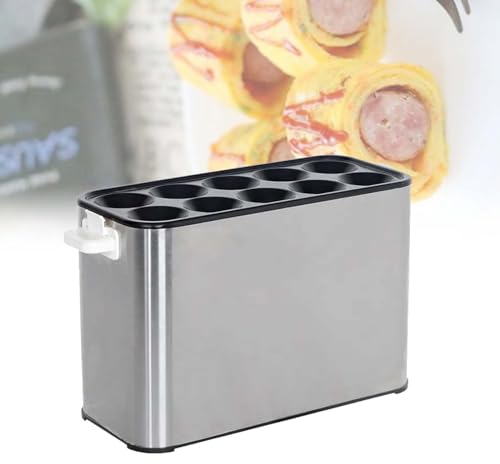 ZIXIAOS Máquina Automática para Hacer Rollitos De Primavera, Máquina para Hacer Rollos De Huevo, Máquina Automática para Hacer Salchichas con Forma De Huevera, Máquina para Hacer Salchichas