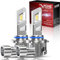 OUSHI Lampadine HIR2 LED, Aggiornato 600% 6500K Bianco Xenon 1:1 Mini Lampadine HIR2 LED con Ventola 20000LM Lampadina 9012 Plug And Play (2 Pezzi)