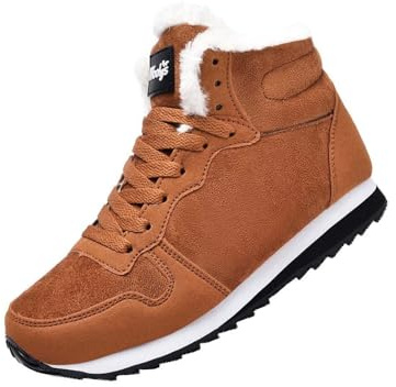 Scarpe Da Uomo Invernali Offerta Imbottiti Caldi Stivali Da Neve Militari Lavoro Pelliccia Doposci Stivaletti Impermeabili Antinfortunistica Scarpe Trekking Comode Morbidi Stivaletto Snow Boots
