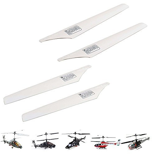 Universal Rotoblätter, Propeller für viele RC Modelle u. a. für ferngesteuerte Helikopter, Drohnen, Quadcopter, Quadrocopter, Flugzeuge, Spielzeuge, Langlebig, Robust und Leicht, Hohe Kompatibilität