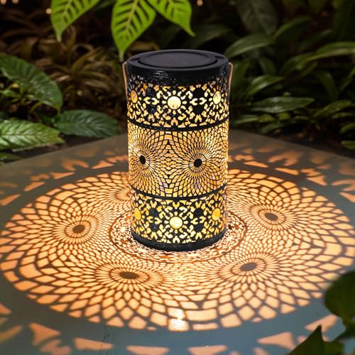 Cadeau de Noël pour femme, anniversaire, lanterne solaire unique tournesol, décoration de jardin, lanternes de jardin, lanternes de décoration de jardin, cadeaux parfaits pour maman, grand-mère, pour
