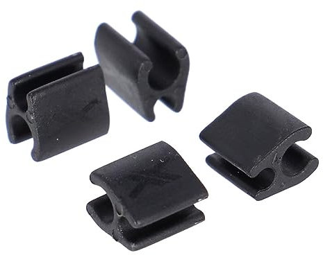 XLC Kabelclip f. Fazua BR-X137 Ø2mm Kabel, Ø4mm Aussenhülle 4er Set, 2500361031