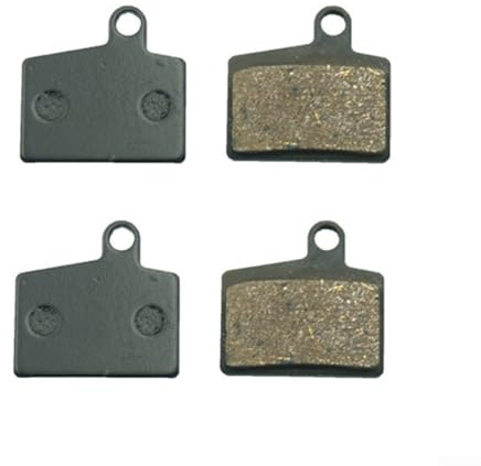 2 paia di pastiglie freno per bicicletta per Hayes, Stroker, Ryde, Dyno, realizzate in resina semi metallica