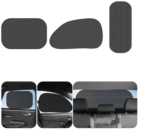 Pare-Soleil Vitres Lot 5 Pare-Soleil Universels pour Voiture, Pare-Brise Pliable, Réflecteur, Protection Solaire pour Fenêtre De Voiture Voiture Pare Soleil(B Set)