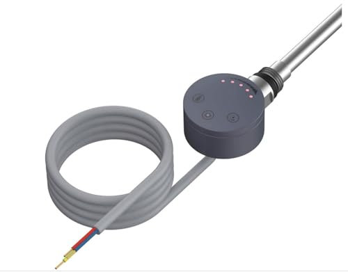 Termostato Electrico/Elemento Termostatico 300W Antracita Para Radiador Toallero Electrico