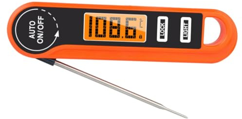 Sosoport Termometro da Cucina con Misurazione Rapida in Termometro Barbecue Professionale per Carne e Grigliate Range con Magnete per Appendere