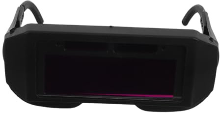 Didiseaon Occhiali da Saldatura Auto Scurenti con Protezione Uv Ir Compatibili Mig Tig Arc Occhiali Protettivi Lavoro Saldatura con Scudo per Saldatori Professionisti