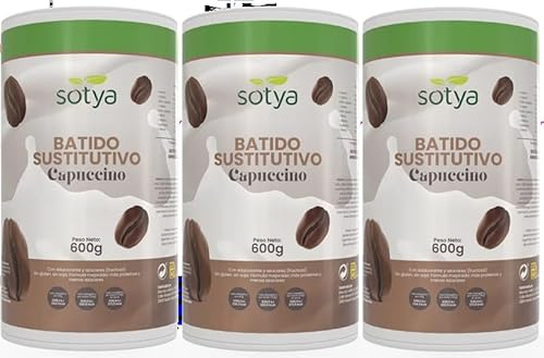 Batidos Saciantes Sustitutivos de Comida Pack 3 Capuchino
