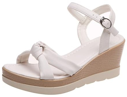 Genérico Sandalias De Mujer Verano Para Con Tacón Grueso, Gruesa, Una Hebilla Y Punta Abierta Anatomicas Negro Negras Brasileras Sandalia Plana Negra Plataforma Cuña Women Shoes Fascitis Plantar