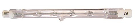 as - Schwabe Halogen-Leuchtmittel, Sockel R7s | Energieeffizienzklasse: E, Lichtstrom: ca. 26000Lm, Farbtemperatur: 2800K, Länge: 254mm, 1500 W, 46151, Weiß