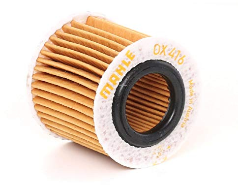 MAHLE OX 416D1 Ölfilter - für Toyota C-HR (X1), u.a. | Kompatibel mit: LEXUS CT, TOYOTA AURIS, AURIS, AVENSIS Kombi, AVENSIS Stufenheck, PRIUS, RAV 4 III, RAV 4 IV, VERSO, YARIS