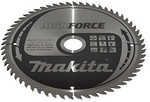 Makita makforce saege Lame 235 x 30 mm 60-tooth B 32415