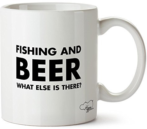 Hippowarehouse Fishing and Beer What Else is There? Printed Mug Cup Ceramic 10oz