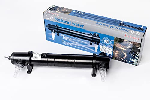 Jebao PU-55 - Clarificador para estanques y acuarios, 55 vatios