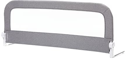 Fillikid Bettschutzgitter Exclusiv 150 x 60 cm | extra hohes, klappbares Rausfallschutz-Bettgitter für Kinder | rutschfeste Halterung mit Spanngurt | für Standardbetten & Boxspringbetten | Netzwand