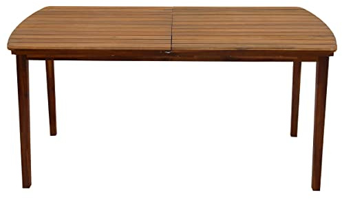 Miliboo Ausziehbarer Gartentisch aus Akazienholz für 4-8 Personen CANOPEE