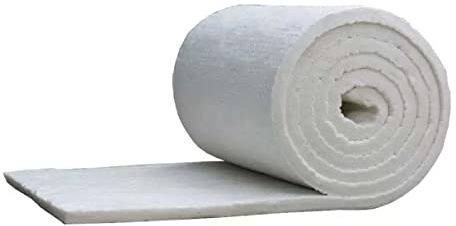 FANGHUOCL Manta de Fibra cerámica - para Estufa de leña forjar Horno de Pizza Horno Horno Chimenea Aislamiento,10mmx600x1000mm