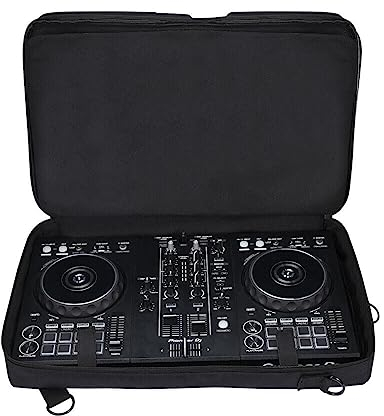 Meijunter Custodia per Controller DJ DJ Mixer Borsa Protettiva Portatile Compatibile con Pioneer DDJ-400/DDJ-FLX4/DDJ-SB3/Roland DJ-202