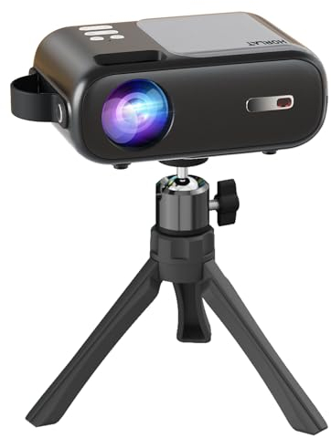 Mini WiFi Beamer Projektorständer, HORLAT Stativ für Mini Projektor mit 360° Metall Drehbarer Kugelkopf für Kamera, Beamer, Webcam(Dunkelblau)