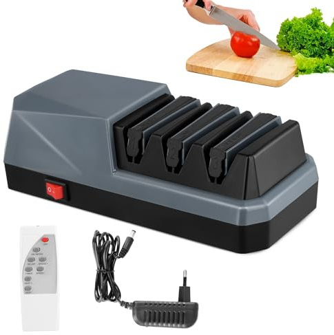 Afilador De Cuchillos Eléctricos, Afilador De Cuchillos De Diamante Profesional, Enchufe Sinlips, Ruido, Para Cuchillos, Cuchillos Serrados, Cuchillos De Cerámica Y Tijeras