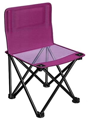 Campingstuhl Klappstuhl Klappbarer Rückenlehnenstuhl für den Außenbereich, tragbarer Angelstuhl mit Seitentasche, leichte Freizeitstühle, gepolsterter Liegestuhl Strandstuhl Camping Stuhl ( Color : D