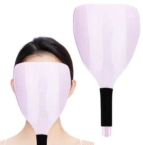 Gesichtsschutz für Haarspray – Aufnäher mit Ponyschutz für Friseure, professionelles Gesichtsvisier für Haare, Gesichtsvisier für den Salon, transparente Schutzbrille, Augenschutz für Haarspray, Frise