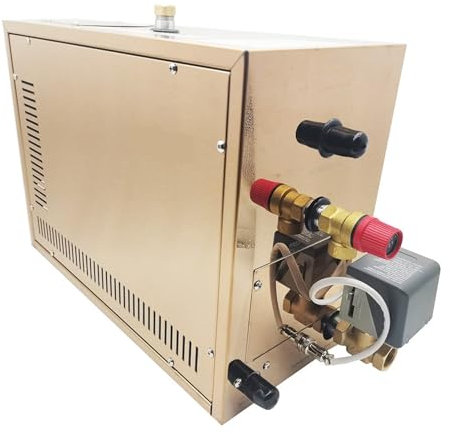 YXZKJZJ 3/4KW Hause Nass Dampf Zimmer Dampfbad Generator Haushalt Dampfenden Sauna Zimmer Dampfbad Sauna Maschine for spaRoom Hocheffiziente schnelle Erwärmung(4KW)