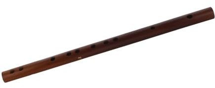 Bambusflöte für Erwachsene, Traditionelles Chinesisches Musikinstrument | 1 Satz, Khaki, Sorgfältige Verarbeitung, Angenehmer Griff, Kompakte Größe, F-key Modell