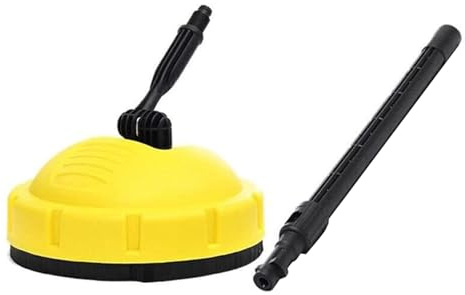 Nettoyeur de de Lave-Linge à Pression, Brosse d'abattage Multi- : Brosse de Gommage de Sol, Brosse de Sol rotative avec Longue poignée, Brosse rotative à Nettoyage Rapide