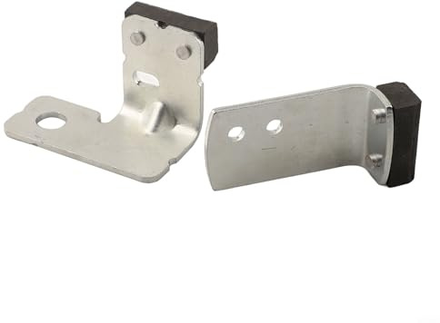 Conjunto de freno de cubierta para cortacésped de 2 piezas que reemplazan 983-04511 983-04525 compatible con modelos 1040 1042 1045 1046M Sistema de frenado de seguridad mejorado construcción de metal
