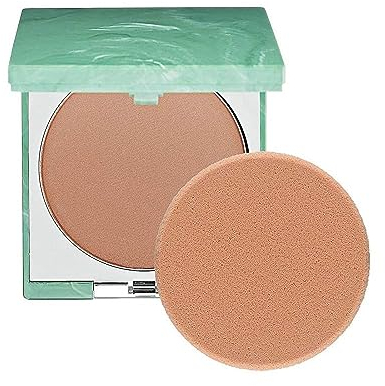 Clinique 19158 - Polvos compactos Double Effet, 04 Matte Honey, 10 gramos