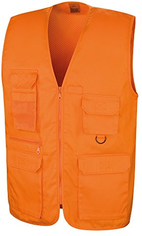 Result Safari Weste Gr. M, Orange