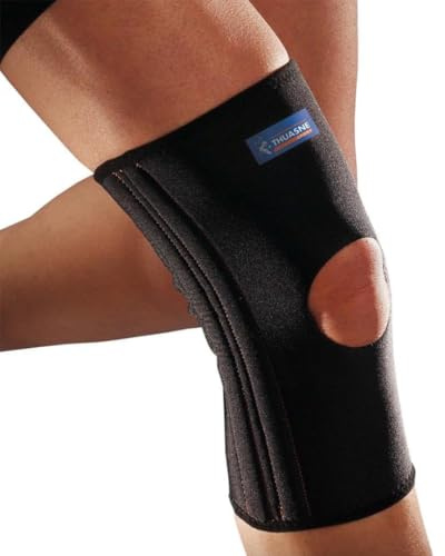 THUASNE Sport - Rodillera Con Férulas - Rodilla Inestable o Dolorida - Limitación De Pérdida De Calor* - Índice De Soporte 2/3 - Dispositivo Médico CE - Talla S
