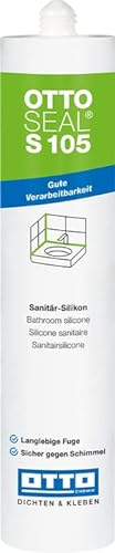 OTTOSEAL S 105 Sanitär-Silikon 310 ml Kartusche C706 zementgrau nr. 31